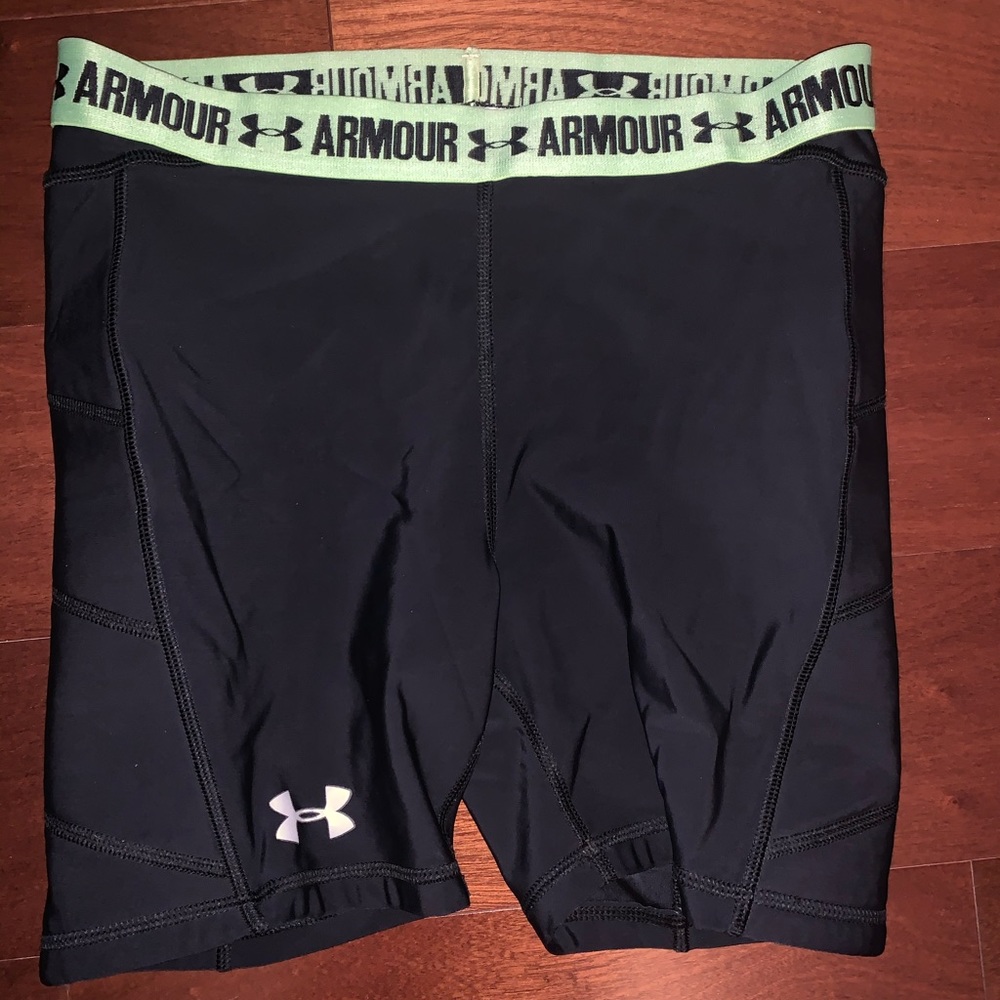 Under Armour Girls Sports Slider a Shorts